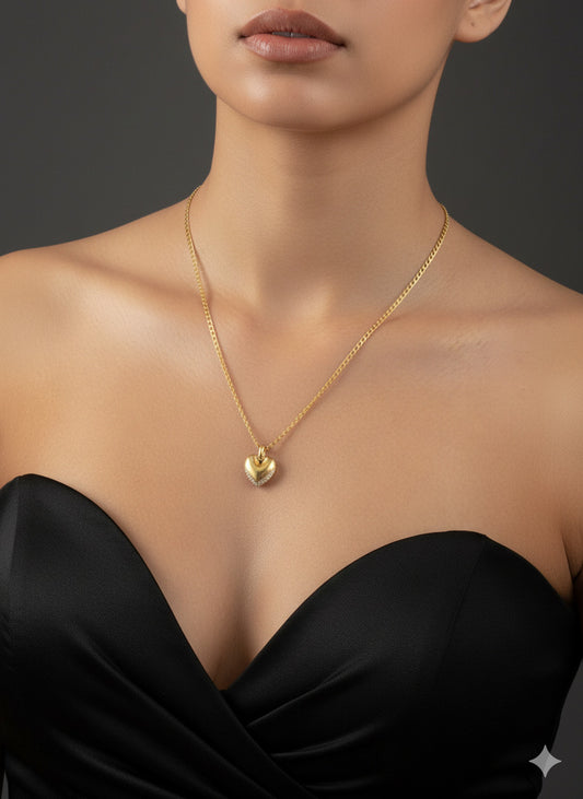 Elegante Cadena Corte Brillo de Oro 10K de 2.8mm. Incluye dije. 20 pulgadas. Brillo sofisticado y versátil.