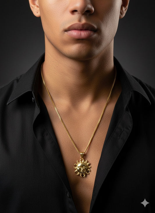 Distinguida Cadena Franco de Oro 10K y 1.8mm. Incluye un dije elegante. 20 pulgadas. Un toque de lujo sutil y moderno.