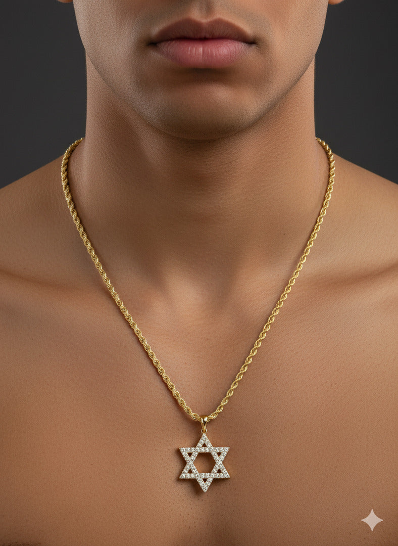 Lujosa cadena Torcida de Oro 10K y 4mm. Incluye dije. 24 pulgadas para un look impactante. Calidad y estilo en ideljewelry.com